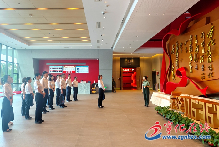 上海嘉定法院“遠(yuǎn)潮”青訓(xùn)營學(xué)員在寧化紅土地聆聽歷史的回響