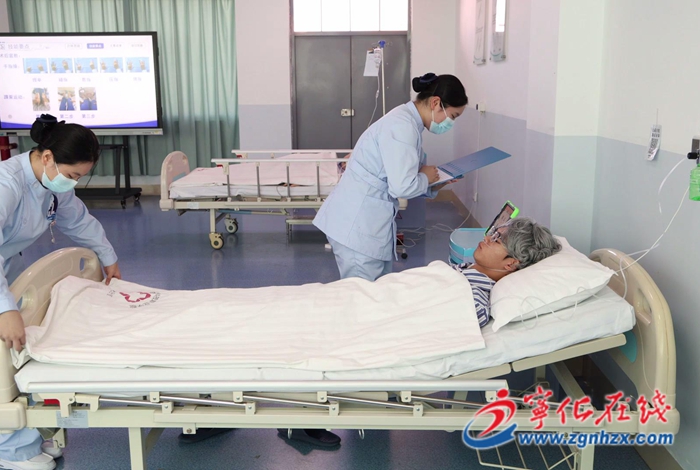 三明市職業院校中職組康復治療與護理賽道技能競賽在寧化舉行