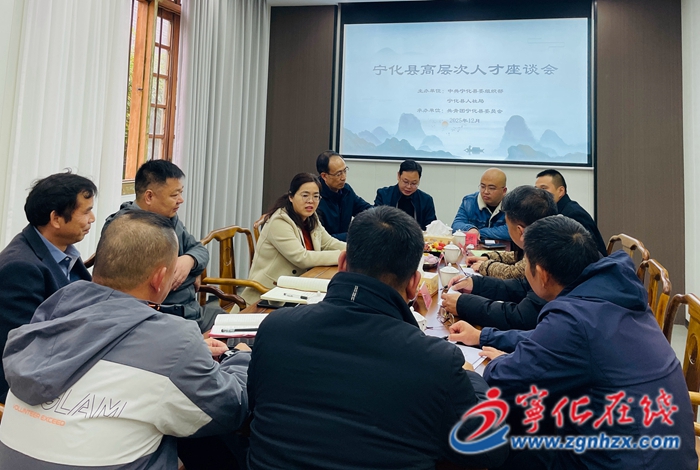 寧化縣舉辦2025年高層次人才座談會(huì)