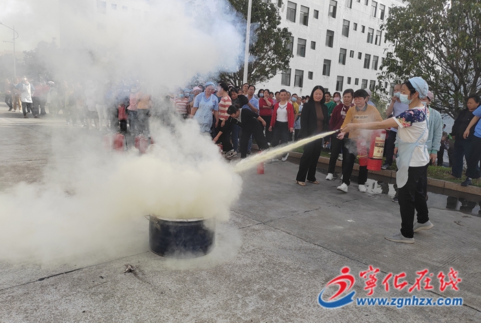 寧化縣消防救援大隊開展消防安全培訓暨應急救援演練