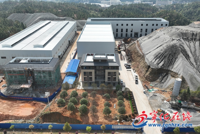 寧宇建筑垃圾處理及廢棄尾礦綜合利用項目建設穩步推進