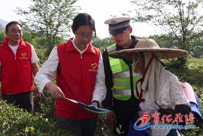 寧化開展采茶季交通安全宣傳