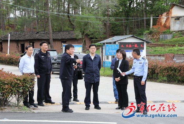 寧化縣領導開展道路交通安全隱患大排查大整治等調研