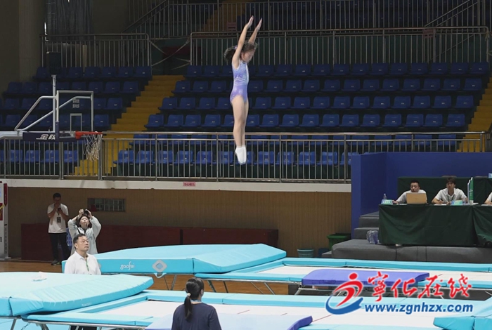 2025年福建省青少年蹦床錦標賽在寧化開賽