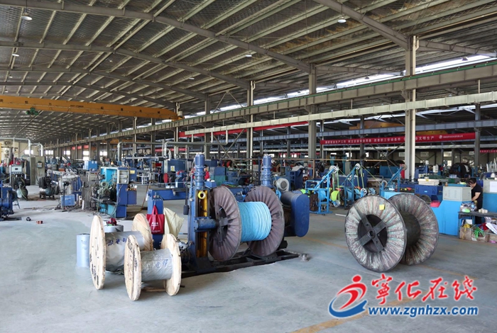 寧化：企業(yè)忙生產(chǎn)趕訂單 全力沖刺三季度