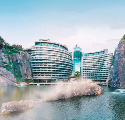 昔日廢棄深坑 今日“世界奇跡”