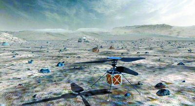 火星無人直升機將在2021年放飛