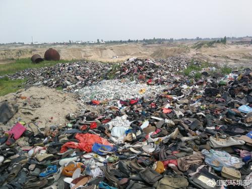 河堤現3公里長垃圾帶 河北兩市河長制形同虛設(圖)