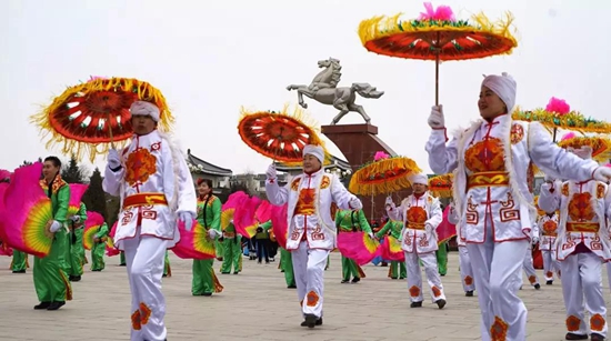 “非遺過大年 文化進萬家”寧夏紅紅火火年味兒濃