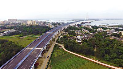海南海文大橋建成通車