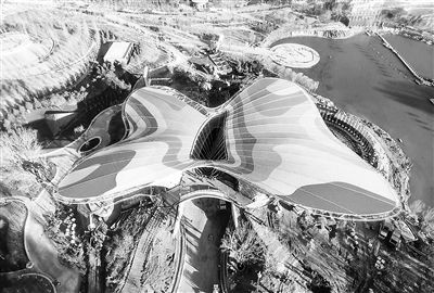 世園會公共區域主建筑完工