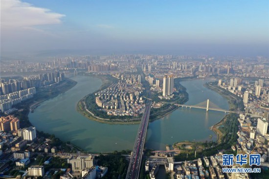 廣西南寧：邕江冬日美