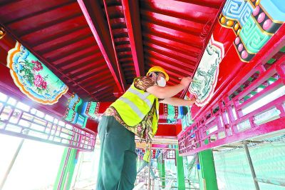 北京平谷金海湖景區(qū)8月“煥新”