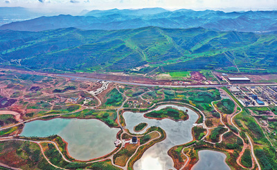 西寧園博園迎客