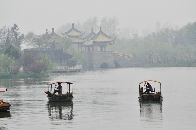 煙雨中，揚州美成了江南！